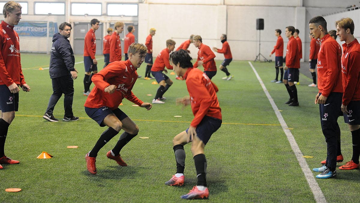 Eksempel på prepp-øvelse fra NFF