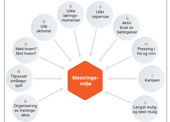 Fig. nr. 2: Grep der differensiering står i sentrum for å få til den go’e økta. 