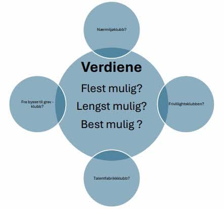 Fig. nr. 2: Mangfold i klubb – Norge. 