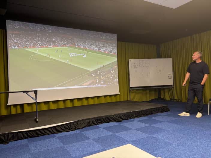 Steve Cooper på UEFA Pro kurs