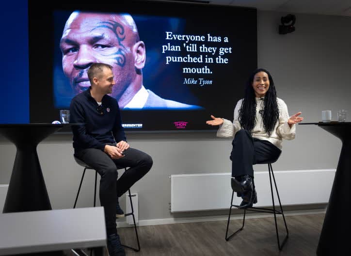 Eirik Kjønø og Cecilia Brækhus