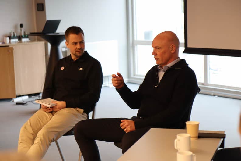 Uwe Rösler på topptrenerdagen